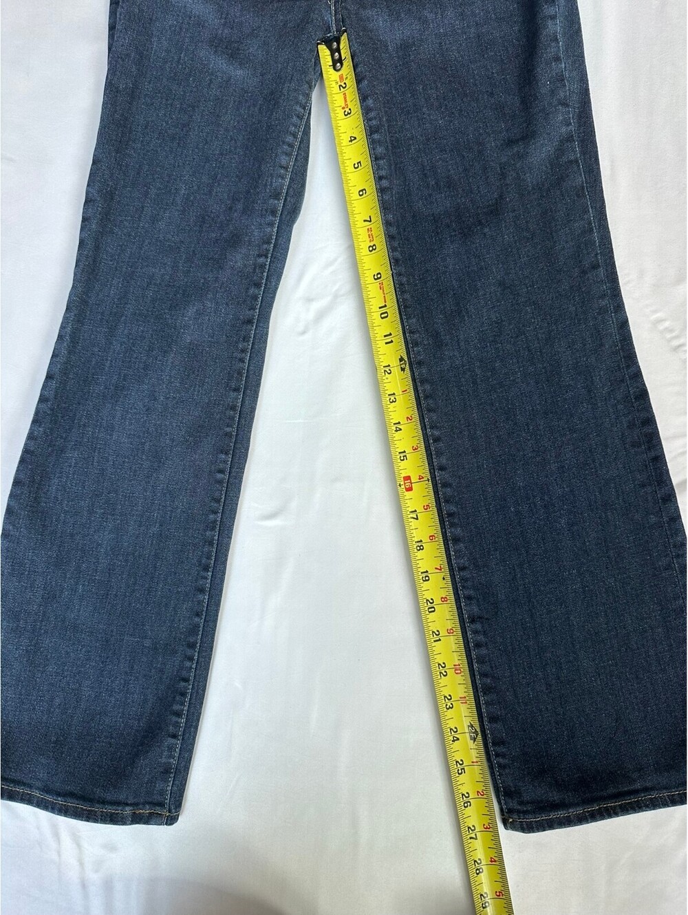 Talbots 6P Petite Flawless Five-Pocket Bootcut Stretch Denim Jeans - Picture 2 of 10